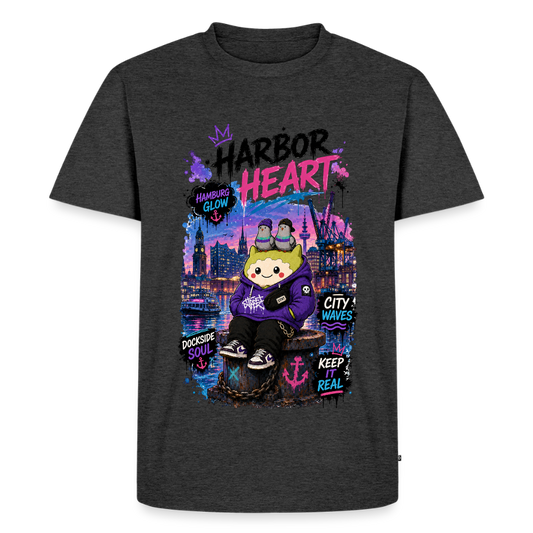 Männer Premium T-Shirt - Anthrazit meliert