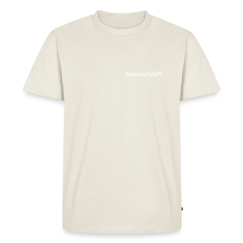 Männer Premium T-Shirt by KJDesign - Naturweiß