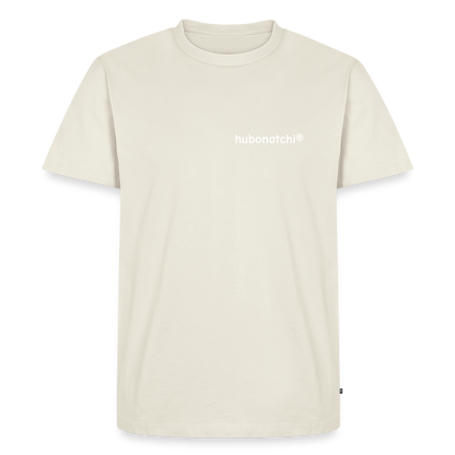 Männer Premium T-Shirt by KJDesign - Naturweiß