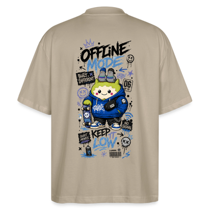 Stanley/Stella Oversized Unisex Bio T-Shirt Blaster 2.0 - Steingrau
