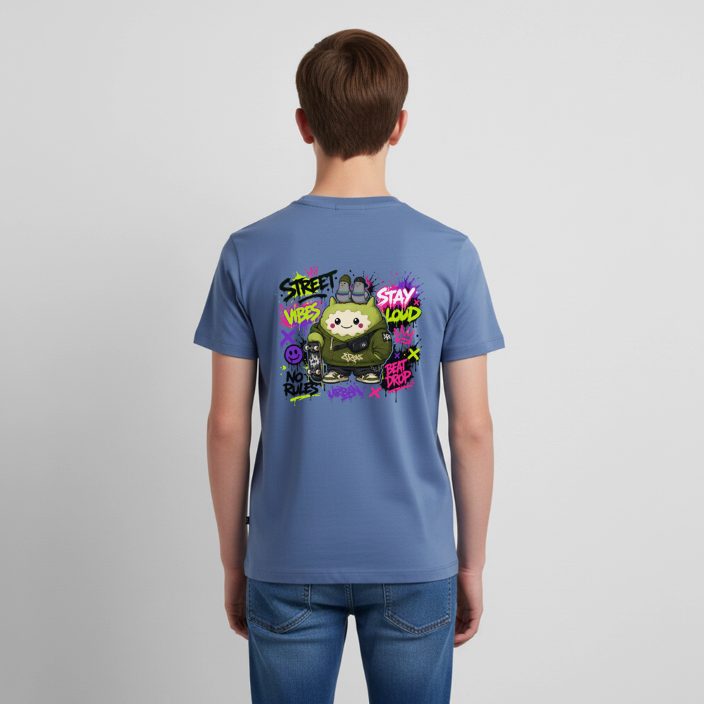 Teenager Premium T-Shirt - Taubenblau