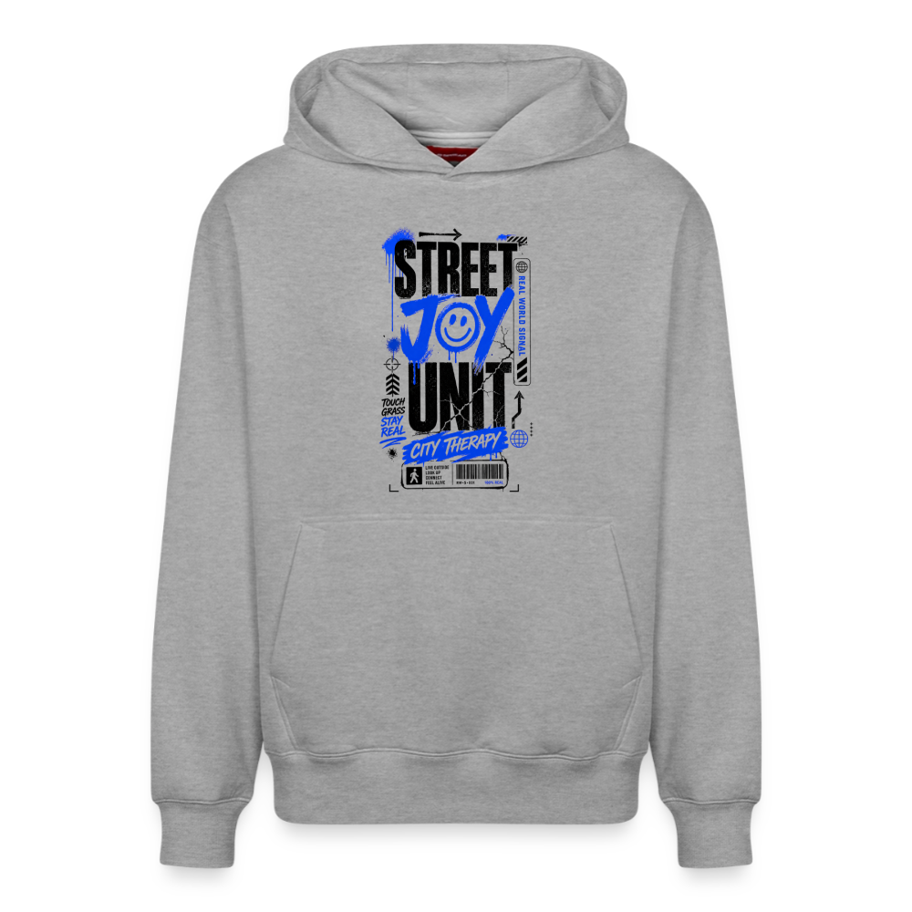 Relaxed Unisex Organic Hoodie – von SPREAD - Grau meliert