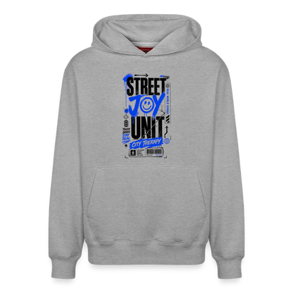 Relaxed Unisex Organic Hoodie – von SPREAD - Grau meliert