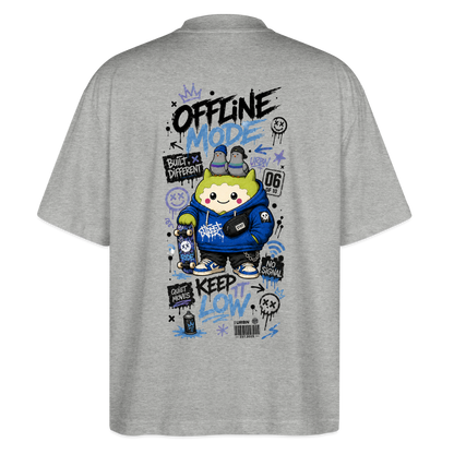 Stanley/Stella Oversized Unisex Bio T-Shirt Blaster 2.0 - Grau meliert