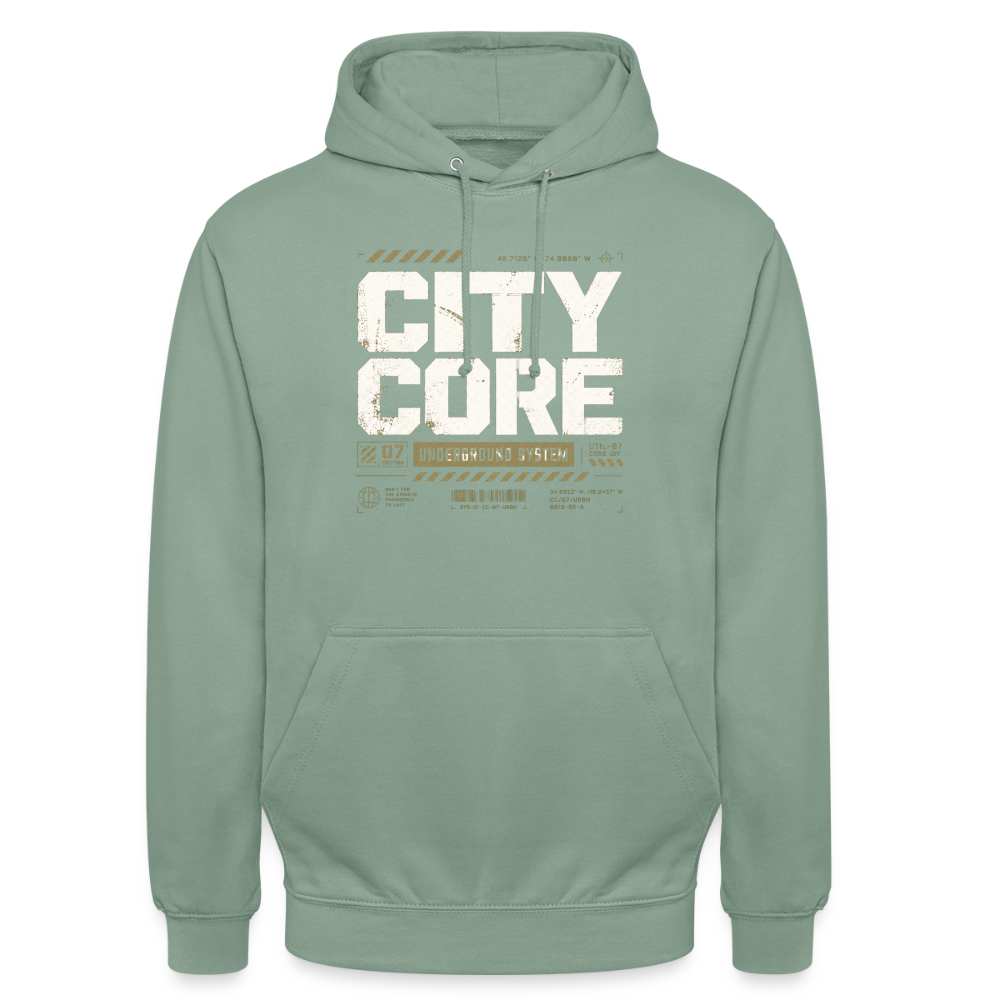 Unisex Hoodie - Graugrün