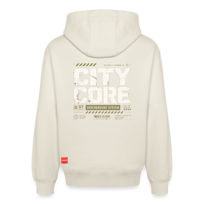 Relaxed Unisex Organic Hoodie – von SPREAD - Naturweiß