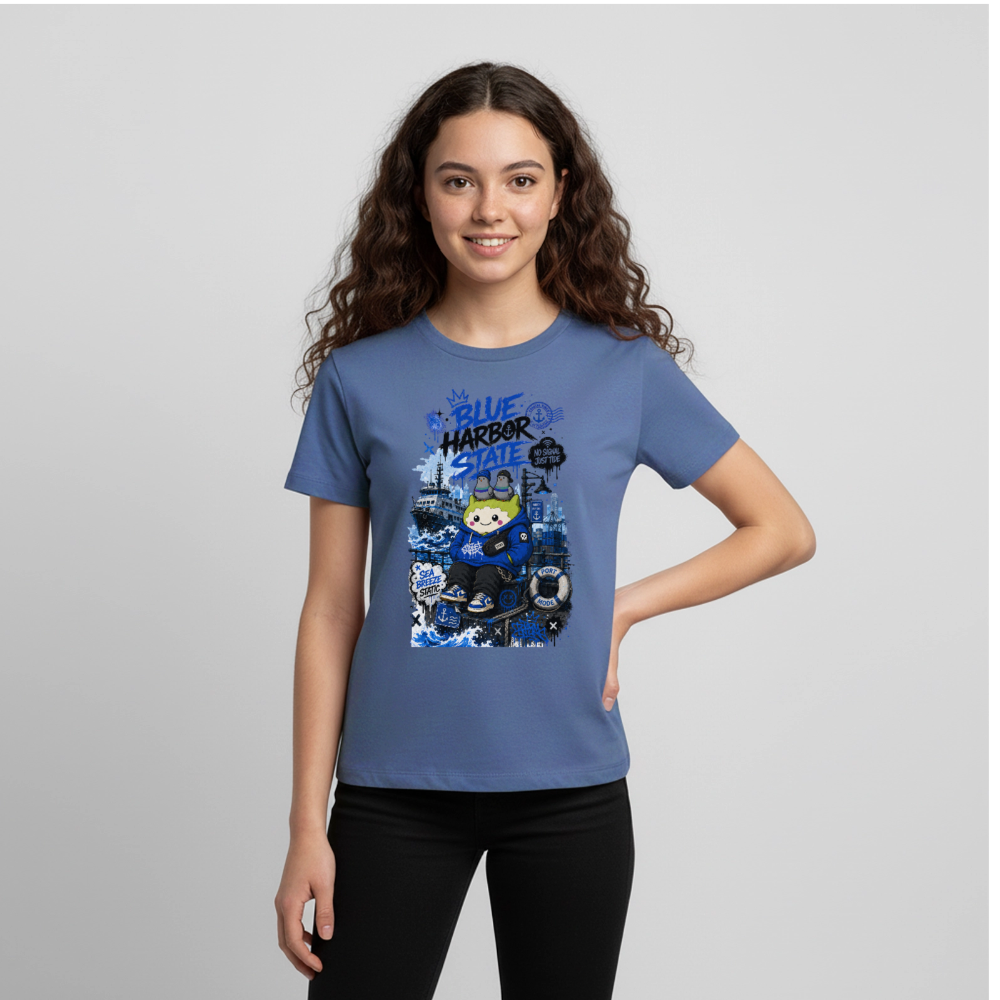 Teenager Premium T-Shirt - Taubenblau