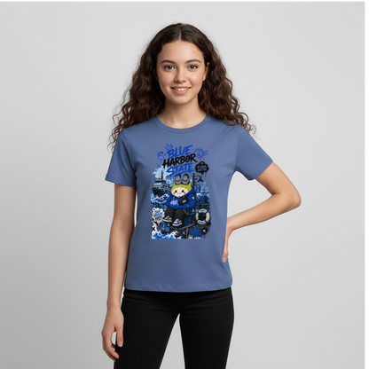 Teenager Premium T-Shirt - Taubenblau
