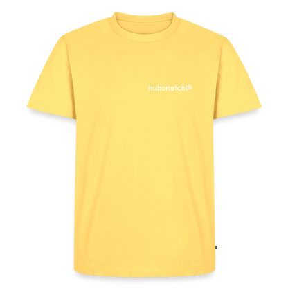 Männer Premium T-Shirt by KJDesign - Pastellgelb
