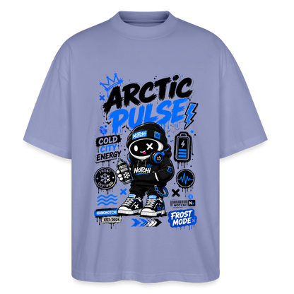 Notchi-Oversized Unisex Bio T-Shirt Blaster 2.0 - Violett
