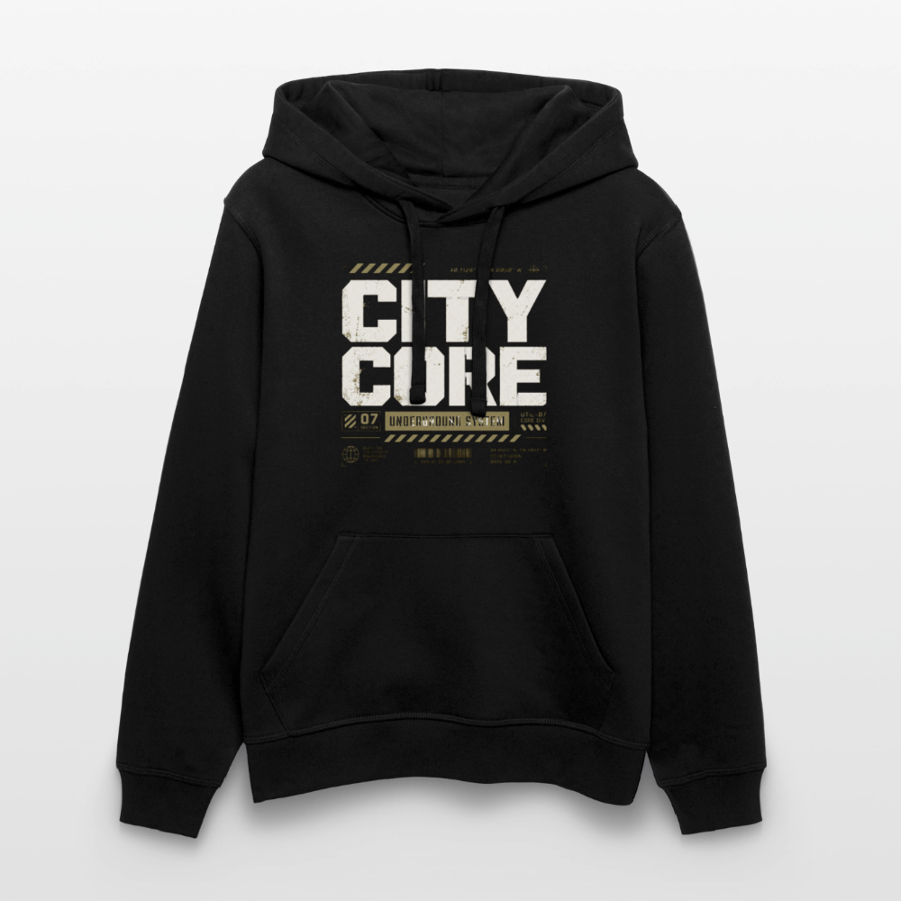 Stanley/Stella Unisex Bio-Hoodie DRUMMER - Schwarz