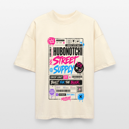 Ticket Line Oversized Shirt  2.0 - Natur