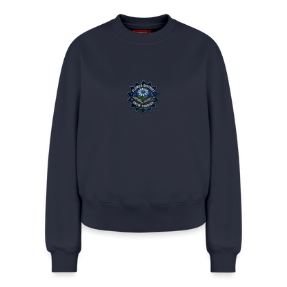 Relaxed Frauen Organic Sweatshirt – von SPREAD - Navy