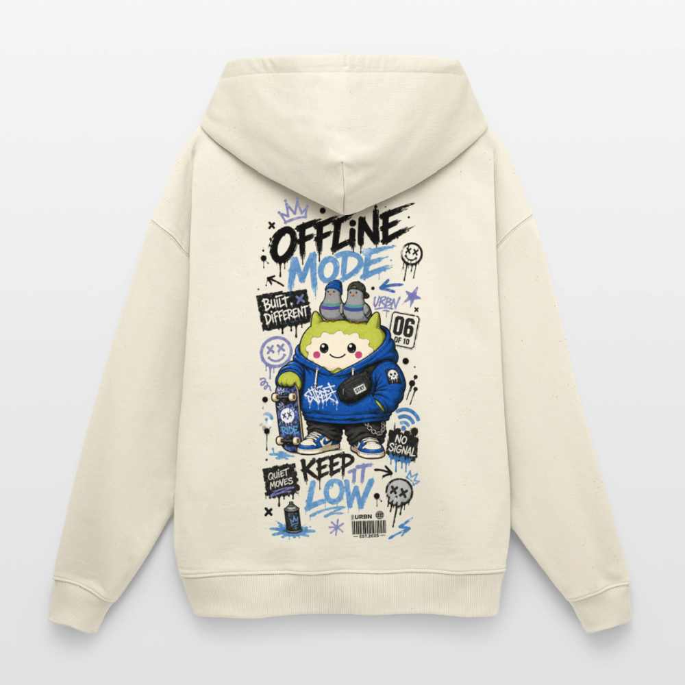 Oversized Unisex Hoodie von Stanley/Stella - Natur