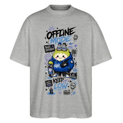 Stanley/Stella Oversized Unisex Bio T-Shirt Blaster 2.0 - Grau meliert