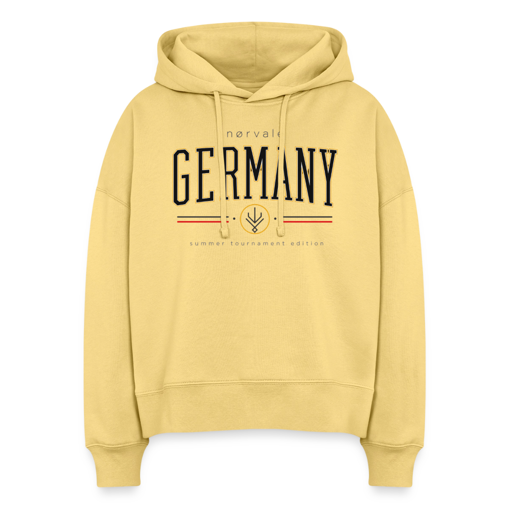 Stanley/Stella Boxy Frauen Bio Hoodie Nora - Hellgelb