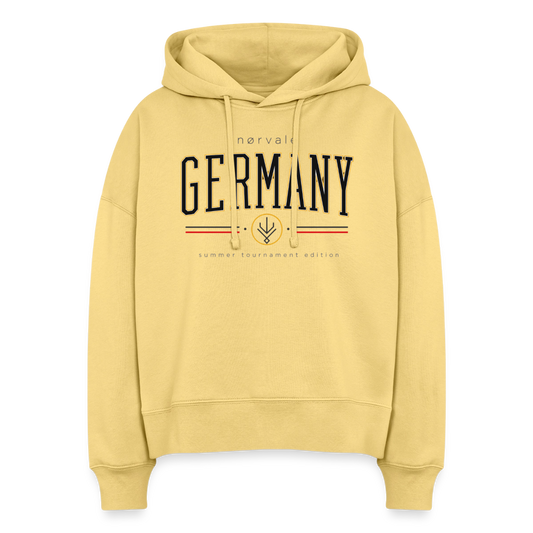 Stanley/Stella Boxy Frauen Bio Hoodie Nora - Hellgelb