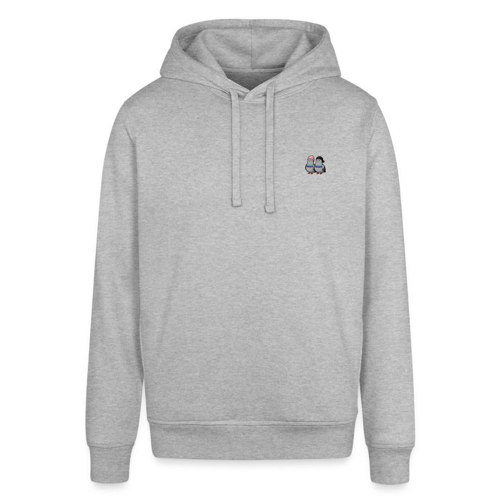 Unisex Bio-Hoodie von Stanley & Stella - Grau meliert