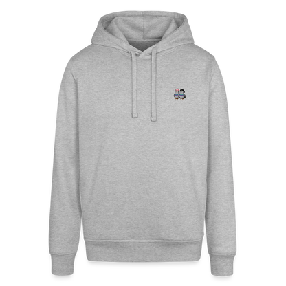 Unisex Bio-Hoodie von Stanley & Stella - Grau meliert