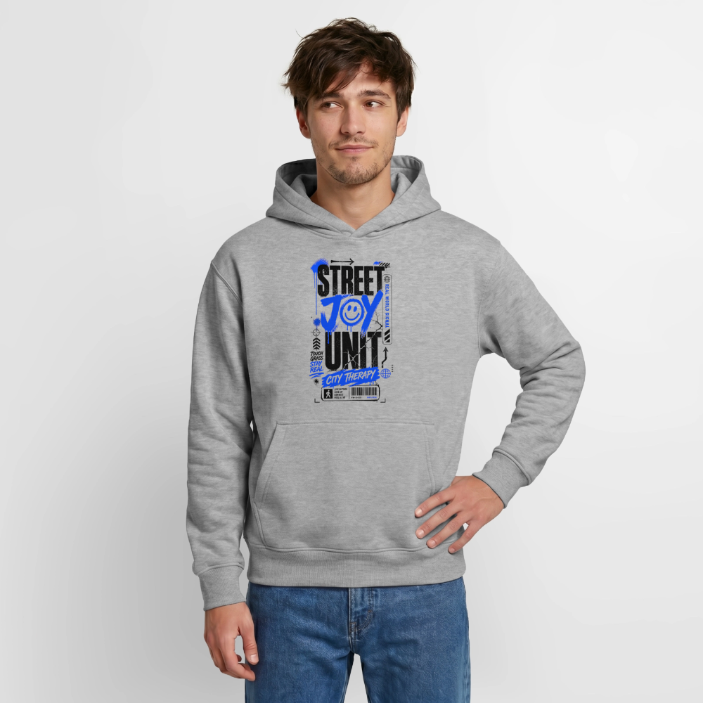 Relaxed Unisex Organic Hoodie – von SPREAD - Grau meliert