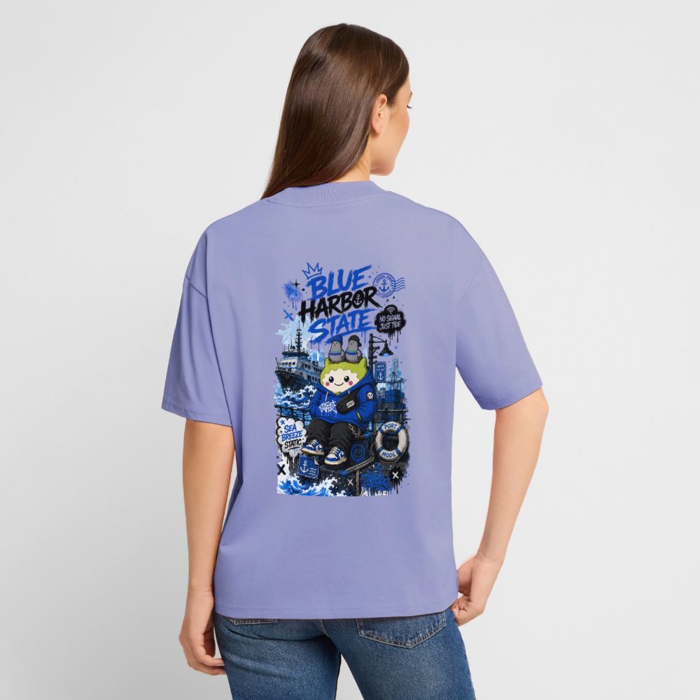 Stanley/Stella Oversized Unisex Bio T-Shirt Blaster 2.0 - Violett