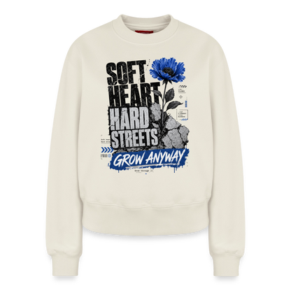 Relaxed Frauen Organic Sweatshirt – von SPREAD - Naturweiß