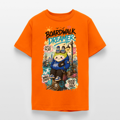 Dreamer Teenager T-Shirt - Orange