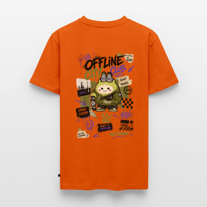 Männer Premium T-Shirt by KJDesign - Orange 