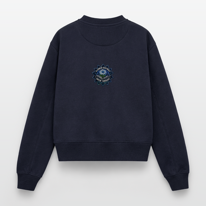 Relaxed Frauen Organic Sweatshirt – von SPREAD - Navy