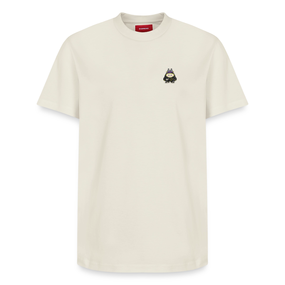 Relaxed Unisex Supima Cotton T-Shirt – Exclusiv - Naturweiß
