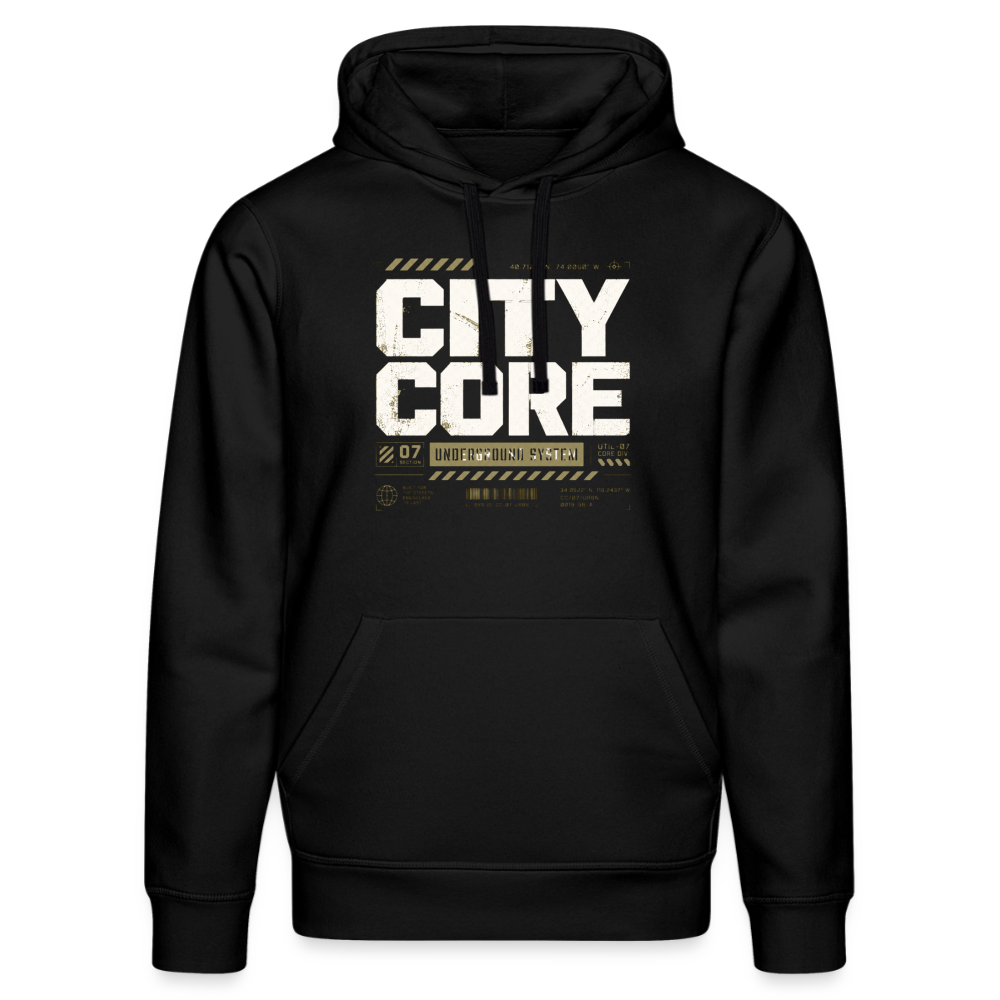 Stanley/Stella Unisex Bio-Hoodie DRUMMER - Schwarz
