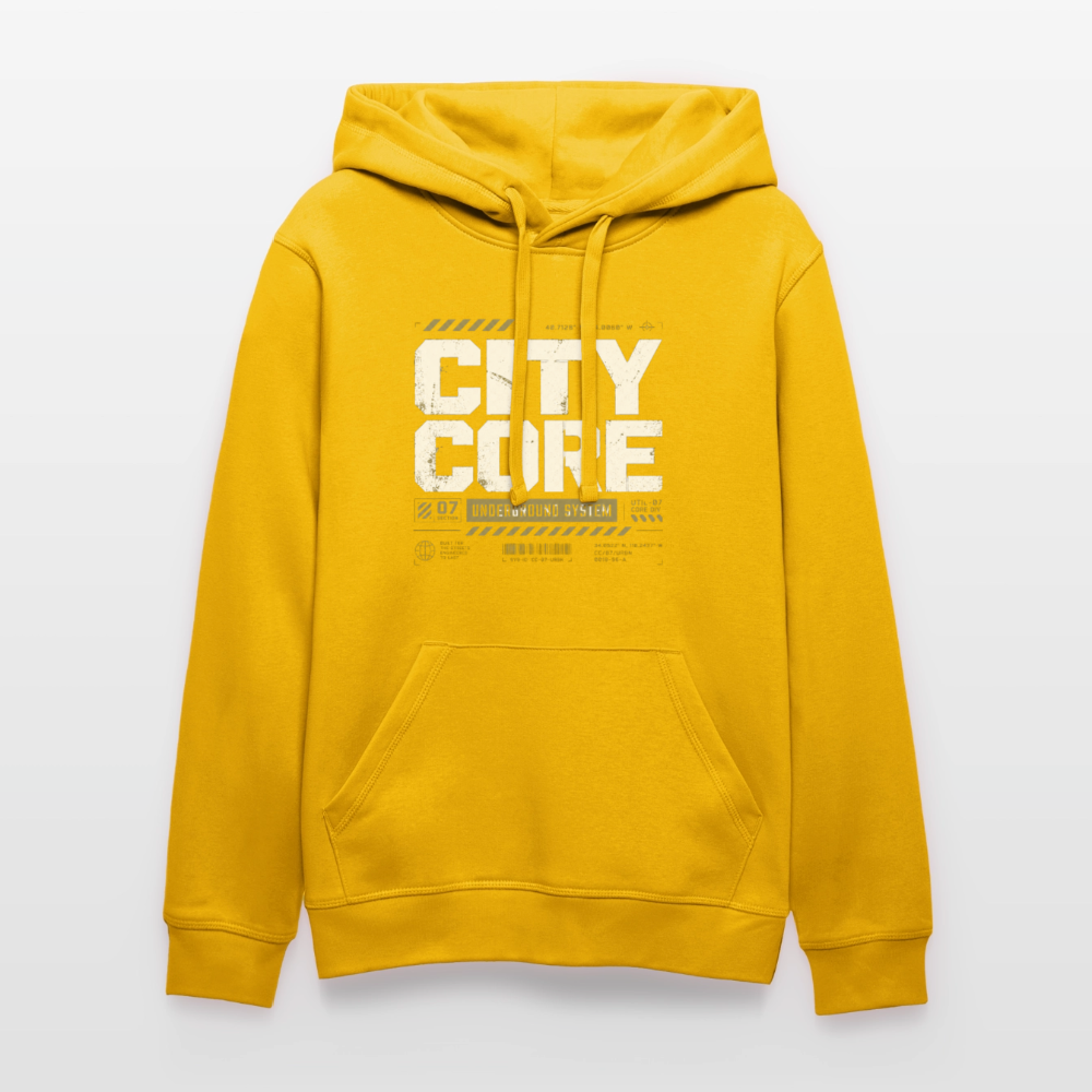 Stanley/Stella Unisex Bio-Hoodie DRUMMER - Spektralgelb