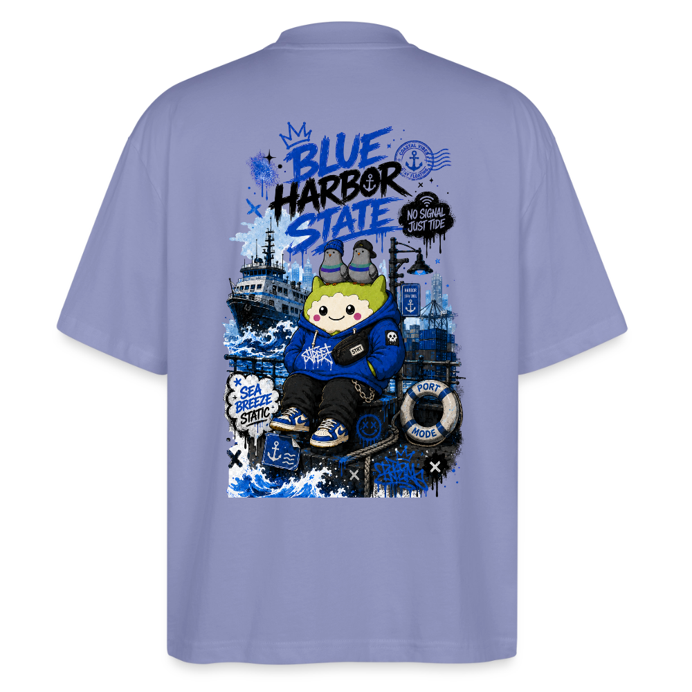 Stanley/Stella Oversized Unisex Bio T-Shirt Blaster 2.0 - Violett