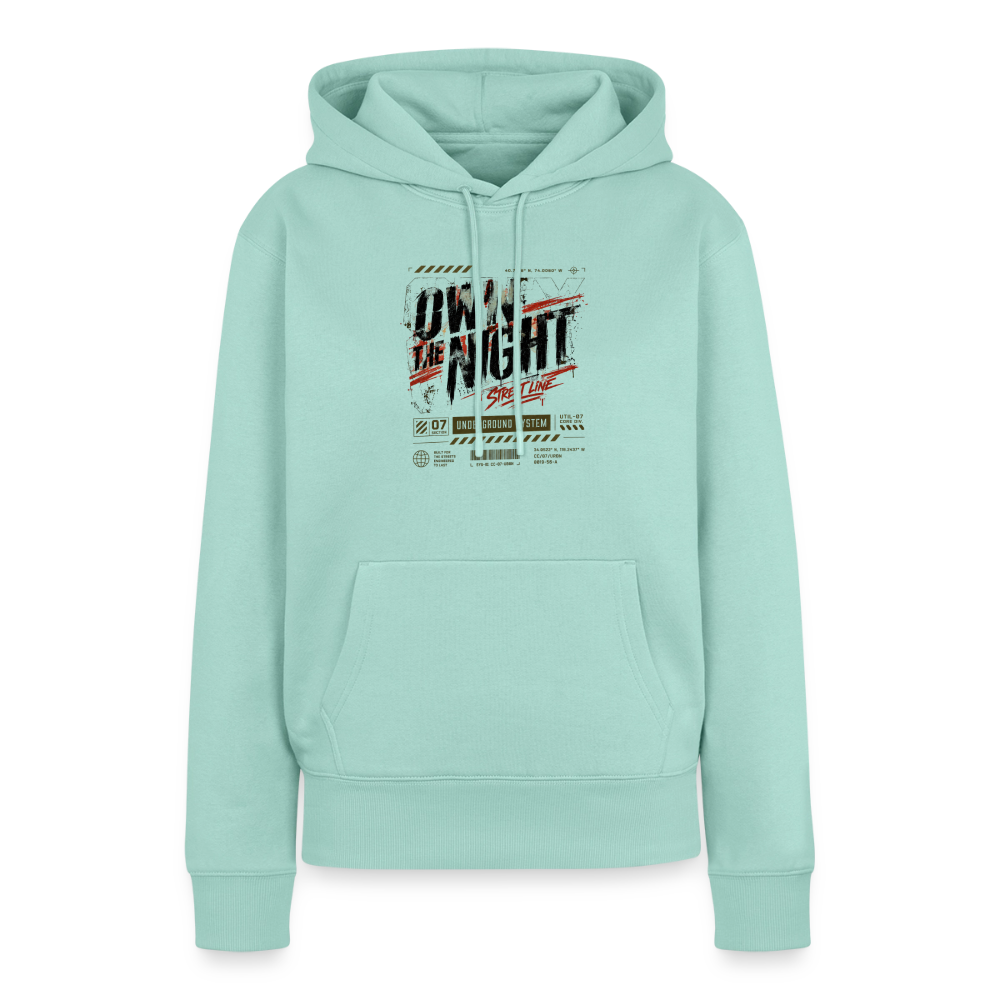 Damen Premium Hoodie - Mint 