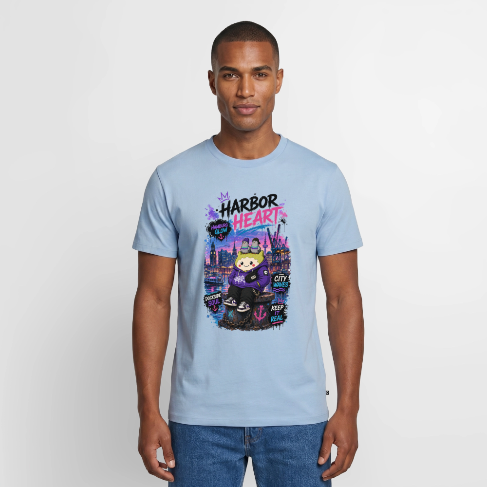 Männer Premium T-Shirt - Hellblau