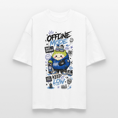 Stanley/Stella Oversized Unisex Bio T-Shirt Blaster 2.0 - Weiß