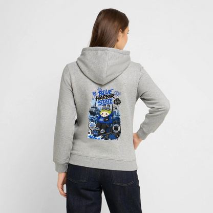 Unisex Bio-Hoodie von Stanley & Stella - Grau meliert