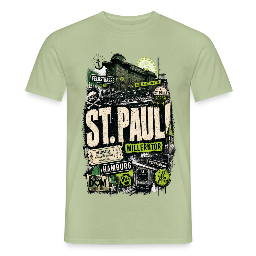 St.Pauli  Stadtteil Shirt - Sage