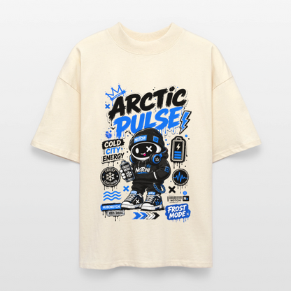 Notchi-Oversized Unisex Bio T-Shirt Blaster 2.0 - Natur