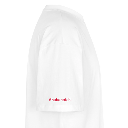 Notchi-Oversized Unisex Bio T-Shirt Blaster 2.0 - Weiß
