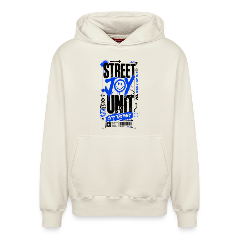 Relaxed Unisex Organic Hoodie – von SPREAD - Naturweiß