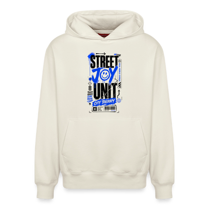 Relaxed Unisex Organic Hoodie – von SPREAD - Naturweiß