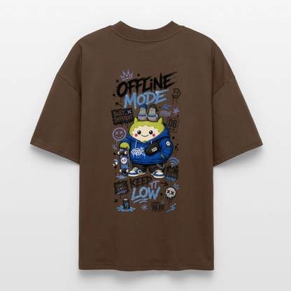 Stanley/Stella Oversized Unisex Bio T-Shirt Blaster 2.0 - Dunkelbraun