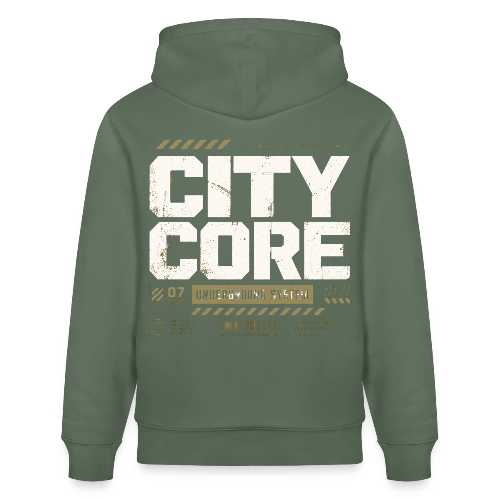 Stanley/Stella Unisex Bio-Hoodie CRUISER - Tanngrün