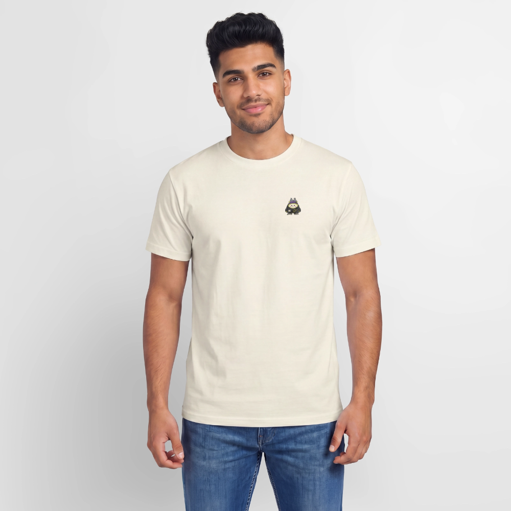 Relaxed Unisex Supima Cotton T-Shirt – Exclusiv - Naturweiß