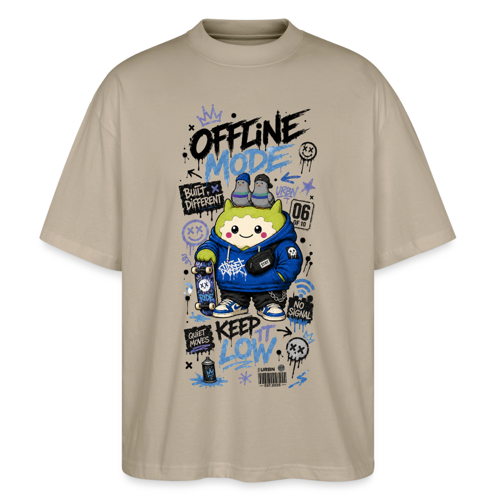 Stanley/Stella Oversized Unisex Bio T-Shirt Blaster 2.0 - Steingrau