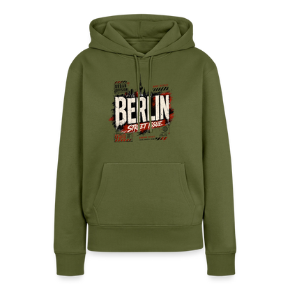 Frauen Premium Hoodie - Khaki