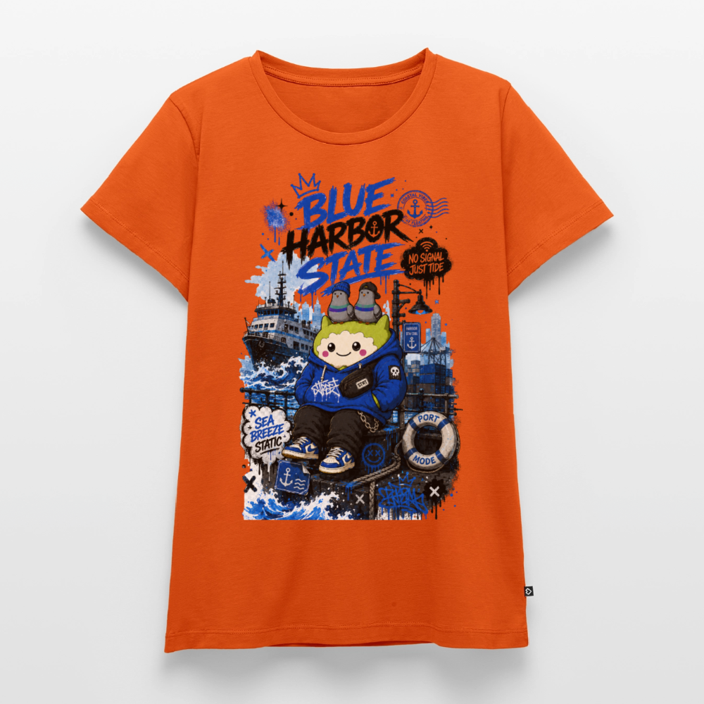Frauen Premium T-Shirt - Orange 