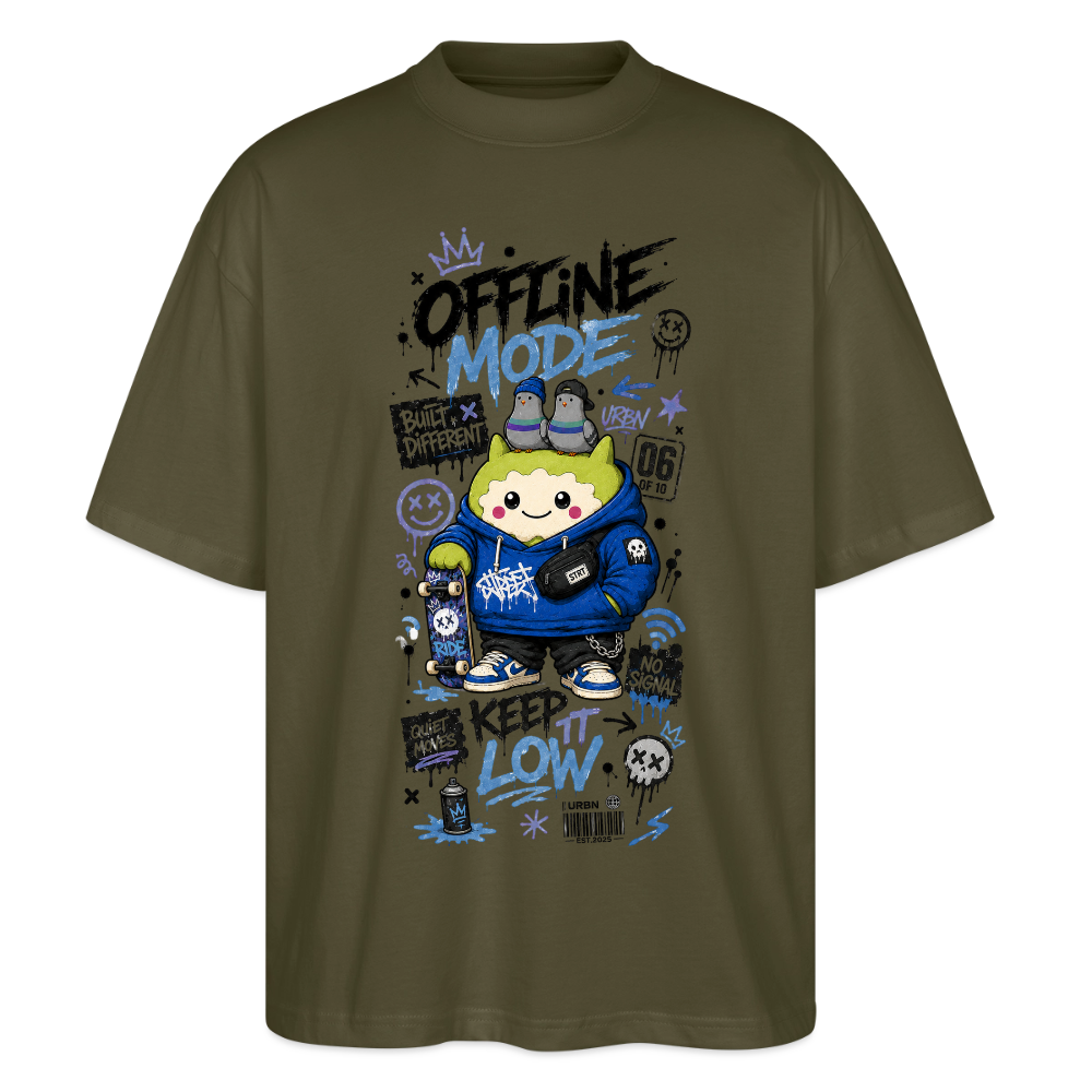 Stanley/Stella Oversized Unisex Bio T-Shirt Blaster 2.0 - Khaki