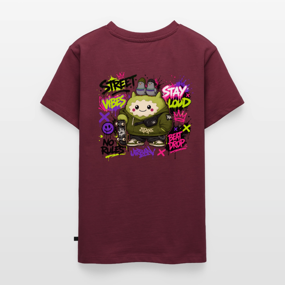 Teenager Premium T-Shirt - Burgunderrot
